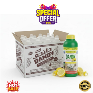 منظف فلاش داندي برائحة الليمون – 1 كرتون