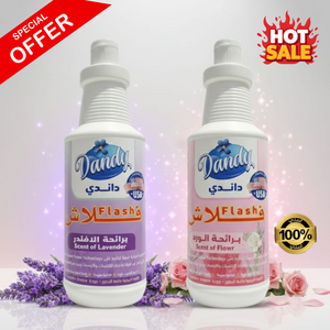 عرض 2 منظف فلاش داندي برائحة الورد و اللافندر